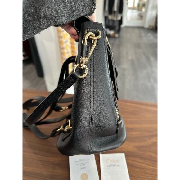Chloe Faye Suede and Leather Backpack main image 5